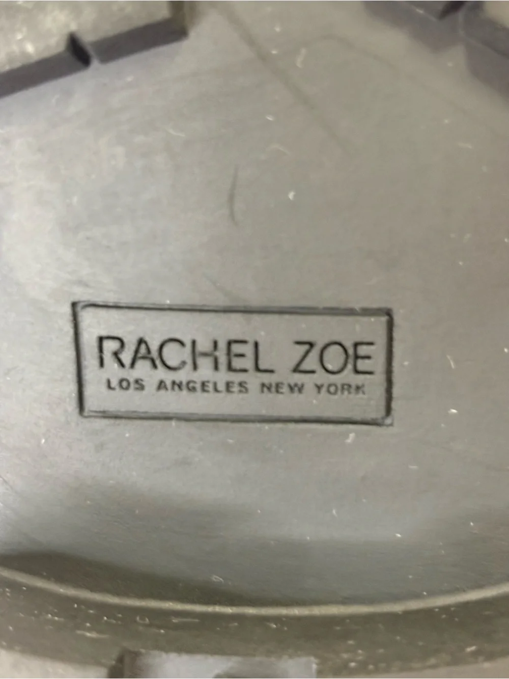 RACHEL ZOE “Mila” Black Lug Sole Bit Loafers SZ 6.5 EUC $65